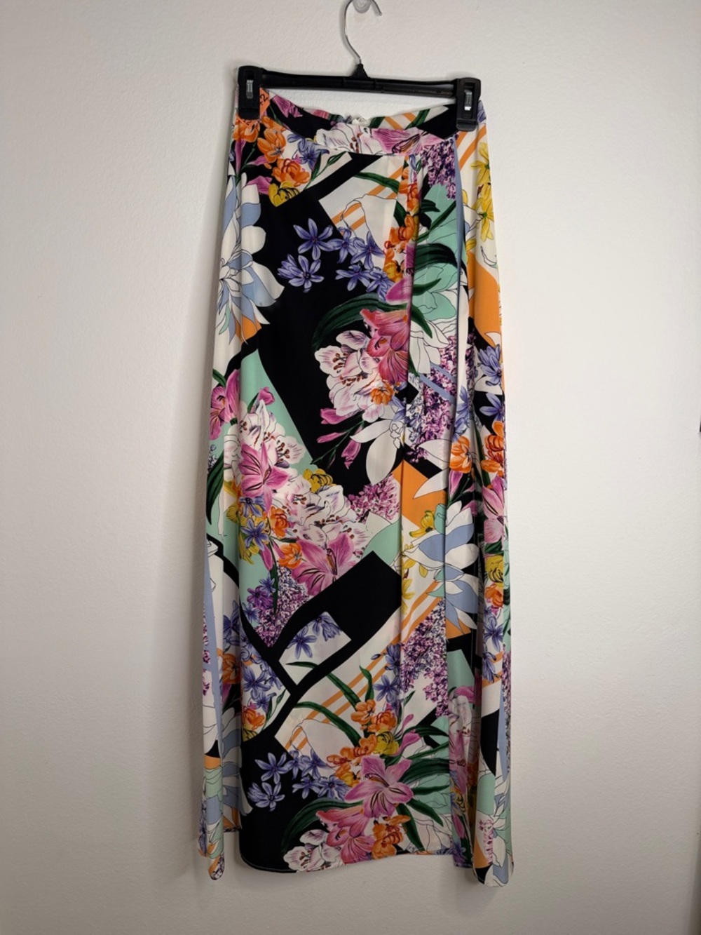 Yumi Kim Silk Floral Wrap Maxi Skirt Size S